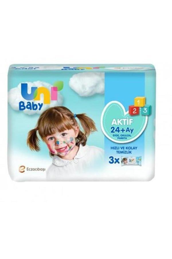 Uni Baby Islak Havlu Oyna&Öğren 3X52-Li (12'Li) - Image 1