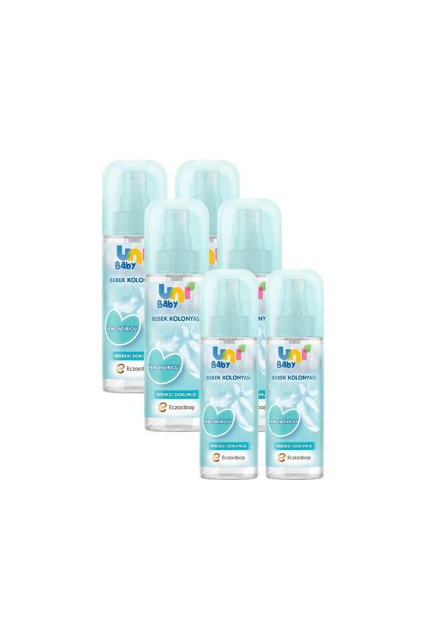 Uni Baby Kolonya Bebeksi Kokular 150 Ml * 6 Adet - Image 1