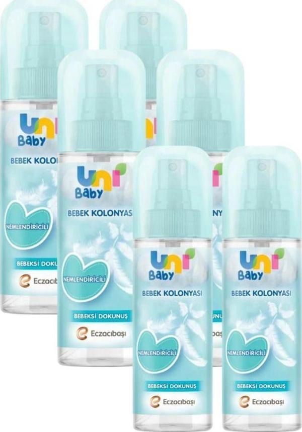 Uni Baby Kolonya Bebeksi Kokular 150 Ml * 6 Adet - Image 1
