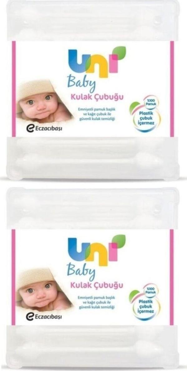 Uni Baby Kulak Çubuğu / 60 Lı X 2 Adet - Image 1