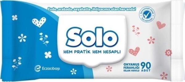 Solo Okyanus Ferahlığı Islak Havlu Mendil 90'Lı T41547 - Image 1