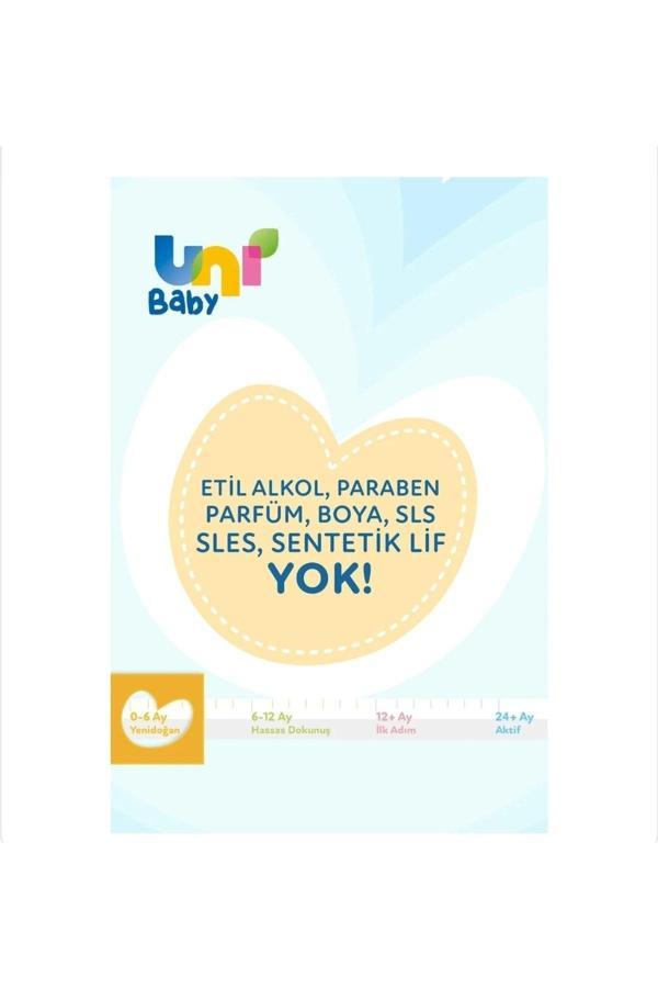 Uni Baby Yenidoğan Bebek Islak Mendil 0-6 Ay 18X40 Adet - Image 1