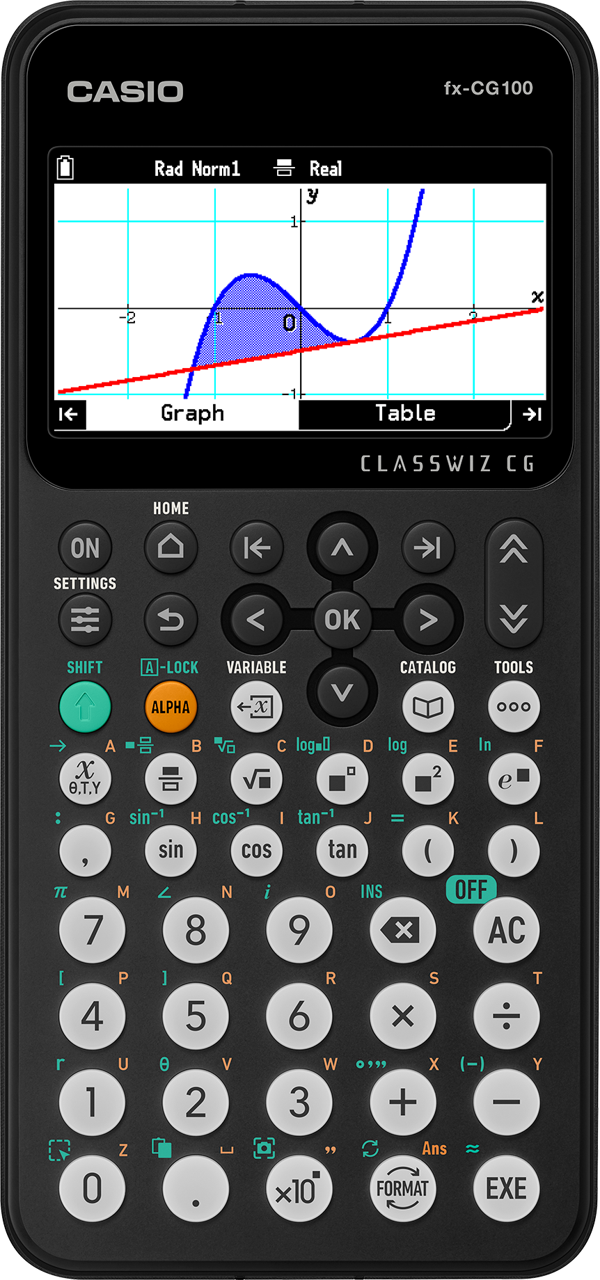 Casio Fx-Cg100-W-Dt Grafik Çizen Bilimsel Hesap Makinesi - Image 1