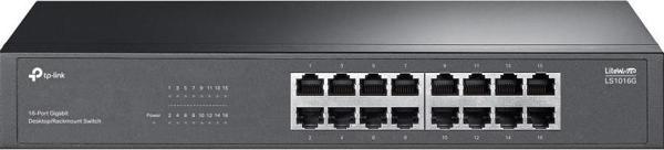 Tp-Link Ls1016G 16 Port 10-100-1000 Mbps Switch Metal Kasa - Image 1