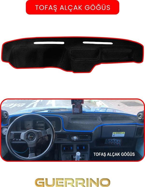 Ett Tofaş Alçak Gögüstorpido Koruma Halısı Kırmızı Kenar  - Image 1