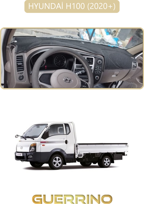 Ett Hyundai H100 2020+Torpido Koruma Halısı Bej Kenar  - Image 1