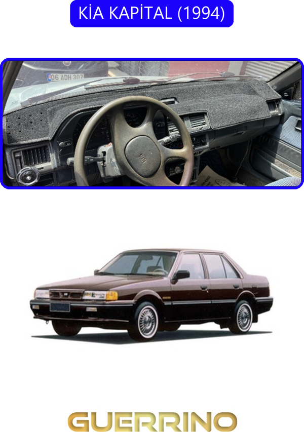 Ett Kia Kapital 1994Torpido Koruma Halısı Mavi Kenar  - Image 1