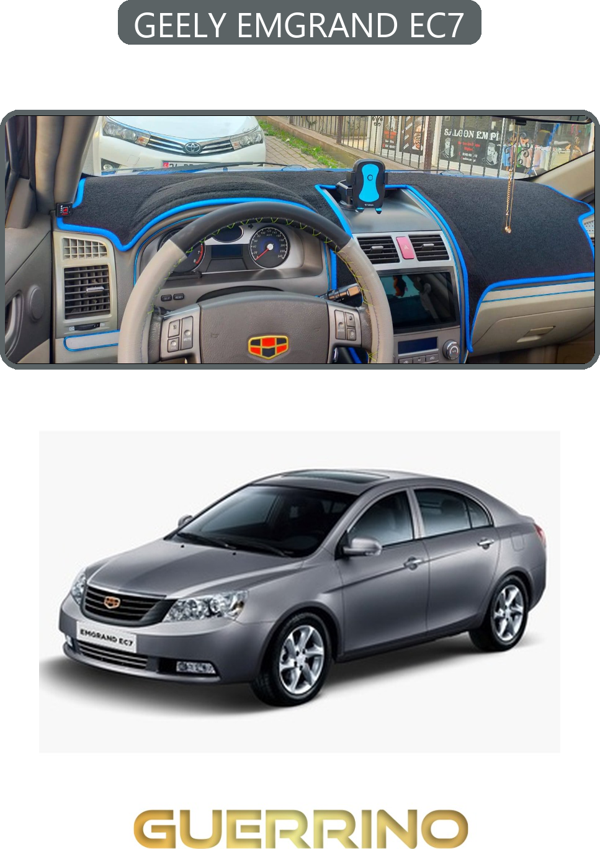 Ett Geely Emgrand Ec7Torpido Koruma Halısı Gri Kenar  - Image 1