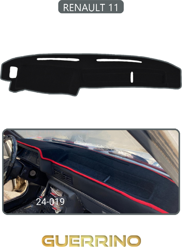 Ett Renault 11Torpido Koruma Halısı Gri Kenar  - Image 1