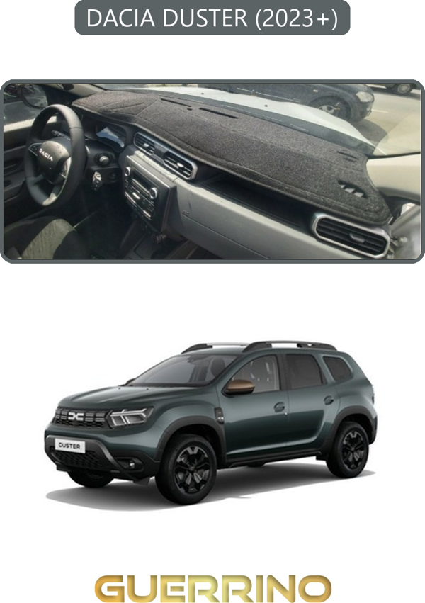 Ett Dacıa Duster 2023+Torpido Koruma Halısı Gri Kenar  - Image 1