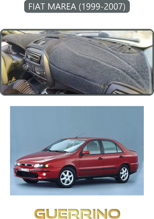 Ett Fıat Marea 1999-2007Torpido Koruma Halısı Gri Kenar  - Image 1