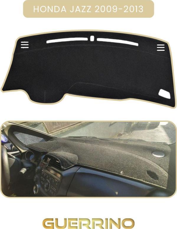 Ett Honda Jazz 2009-2013Torpido Koruma Halısı Bej Kenar  - Image 1