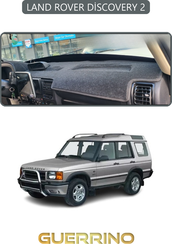 Ett Land Rover Discovery 2Torpido Koruma Halısı Gri Kenar  - Image 1