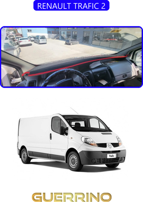 Ett Renault Trafıc 2Torpido Koruma Halısı Mavi Kenar  - Image 1
