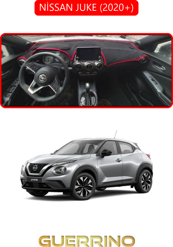 Ett Nissan Juke 2020+Torpido Koruma Halısı Kırmızı Kenar  - Image 1