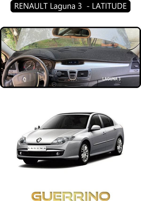 Ett Renault Laguna 3  - Latıtudetorpido Koruma Halısı Siyah Kenar  - Image 1