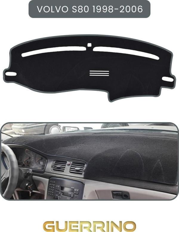 Ett Volvo S80 (1998-2006)Torpido Koruma Halısı Gri Kenar  - Image 1