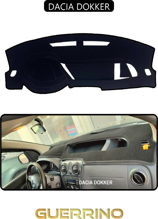 Ett Dacıa Dokkertorpido Koruma Halısı Siyah Kenar  - Image 1