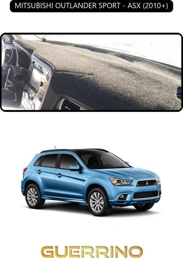 Ett Mıtsubıshı Outlander Sport/Asx 2010+Torpido Koruma Halısı Siyah Kenar  - Image 1