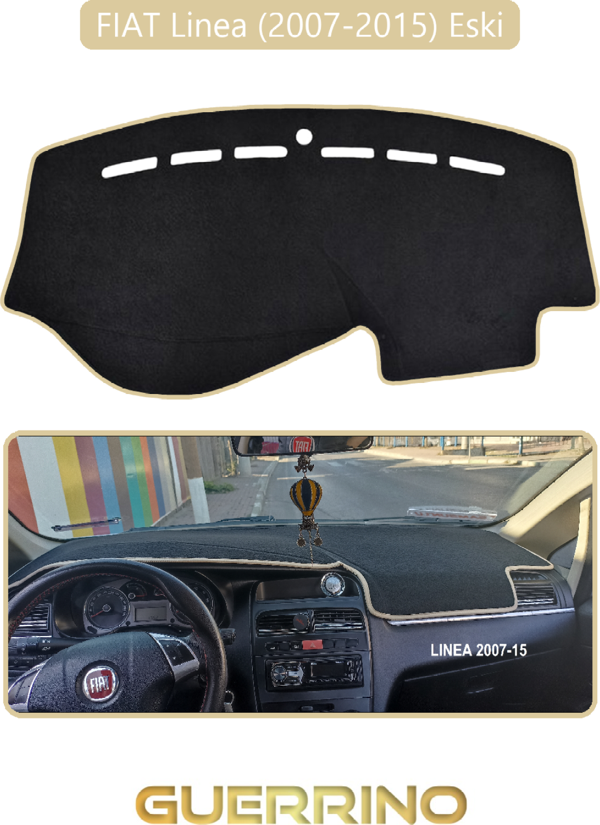 Ett Fıat Linea  2007-2015 Modellerine Uygun Eskitorpido Koruma Halısı Bej Kenar  - Image 1