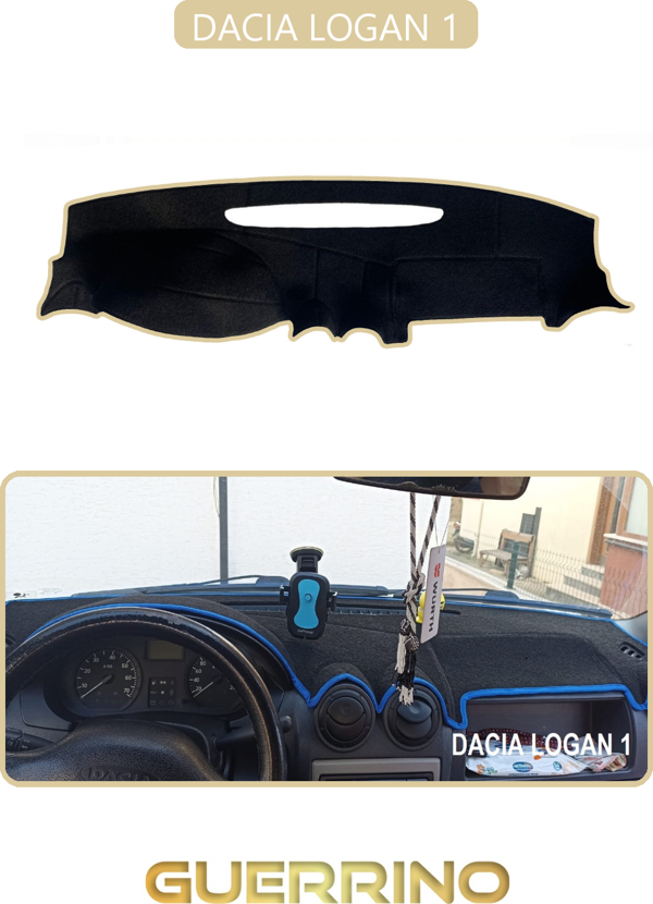 Ett Dacıa Logan 1Torpido Koruma Halısı Bej Kenar  - Image 1
