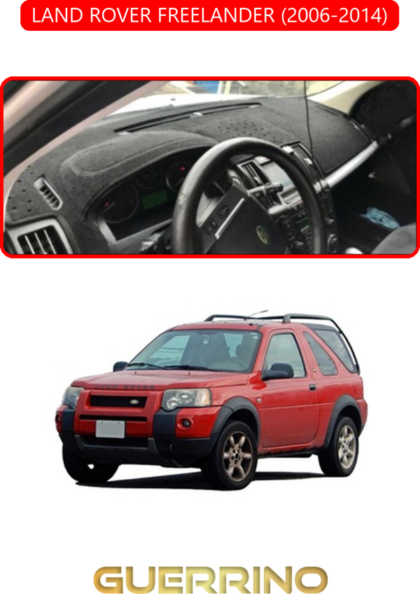 Ett Land Rover Freelander 2006-2014Torpido Koruma Halısı Kırmızı Kenar  - Image 1