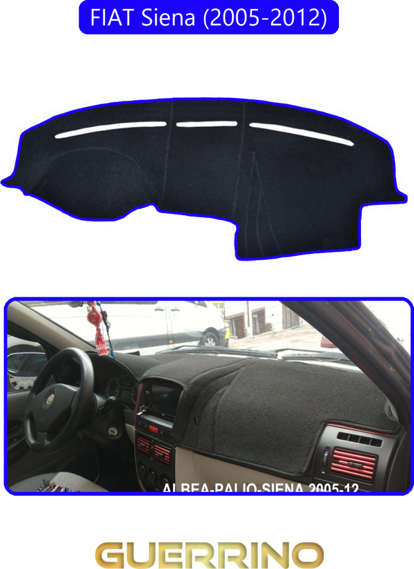 Ett Fıat Siena 2005-2012 Modellerine Uyguntorpido Koruma Halısı Mavi Kenar  - Image 1