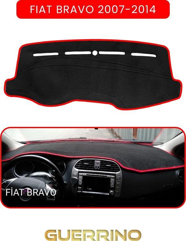Ett Fıat Bravo 2007-2014 Modellerine Uyguntorpido Koruma Halısı Kırmızı Kenar  - Image 1
