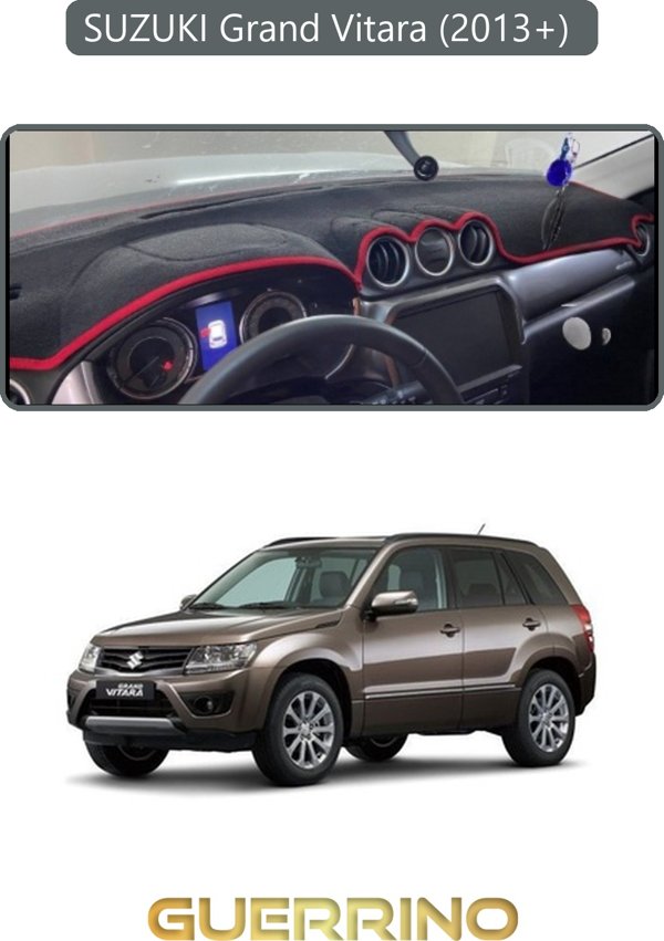 Ett Suzukı Grand Vitara (2013+) Torpido Koruma Halısı Gri Kenar  - Image 1