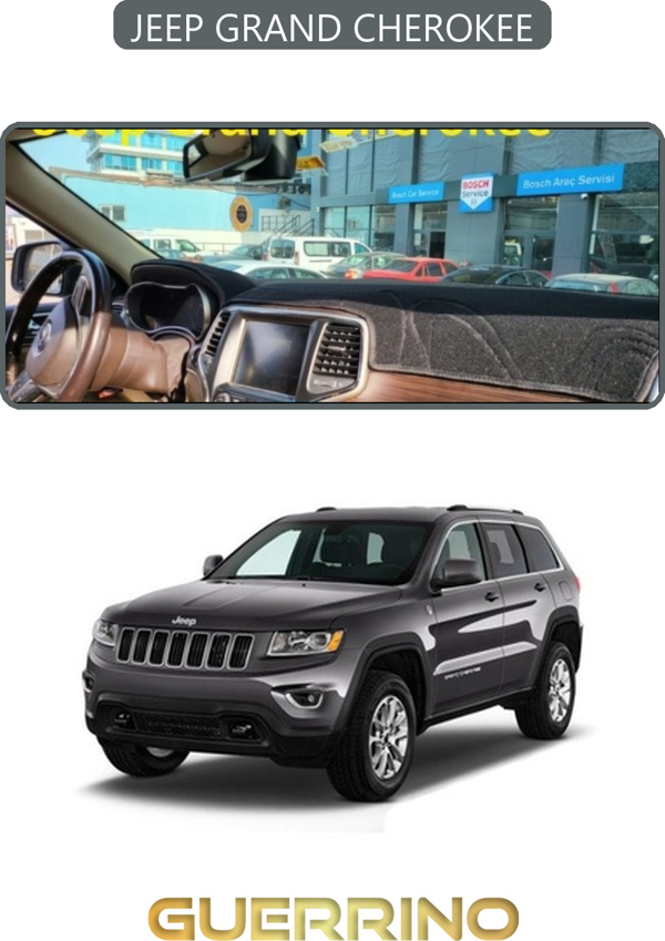 Ett Jeep Grand Cherokeetorpido Koruma Halısı Gri Kenar  - Image 1