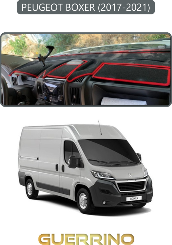 Ett Peugeot Boxer 2017 - 2021Torpido Koruma Halısı Gri Kenar  - Image 1