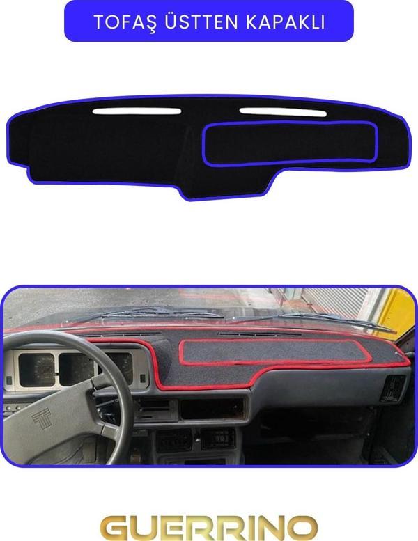 Ett Tofaş Üstten Kapaklıtorpido Koruma Halısı Mavi Kenar  - Image 1