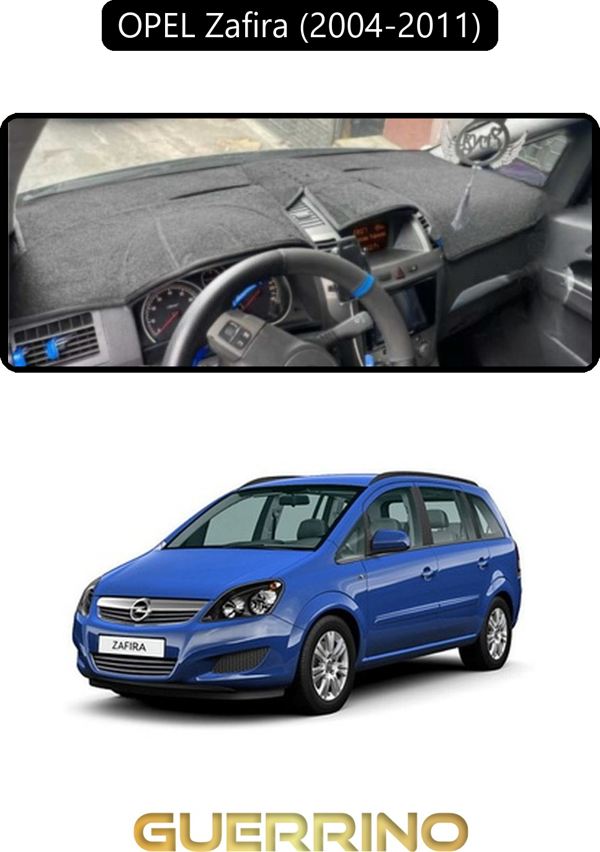 Ett Opel Zafira (2004-2011)Torpido Koruma Halısı Siyah Kenar  - Image 1
