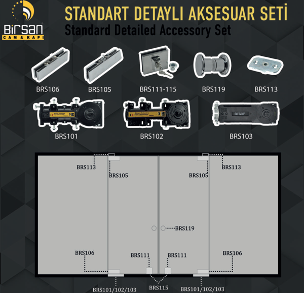 Birsan Hidrolik Motor Standart Detaylı Yer Hidroliği BRS 102-STD - Image 1