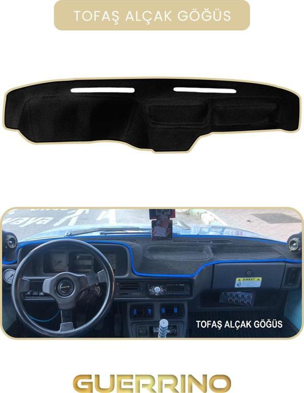 Ett Tofaş Alçak Gögüstorpido Koruma Halısı Bej Kenar  - Image 1