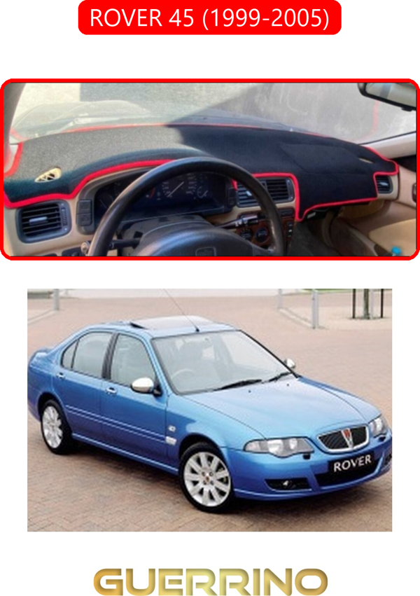 Ett Rover 45 (1999-2005)Torpido Koruma Halısı Kırmızı Kenar  - Image 1