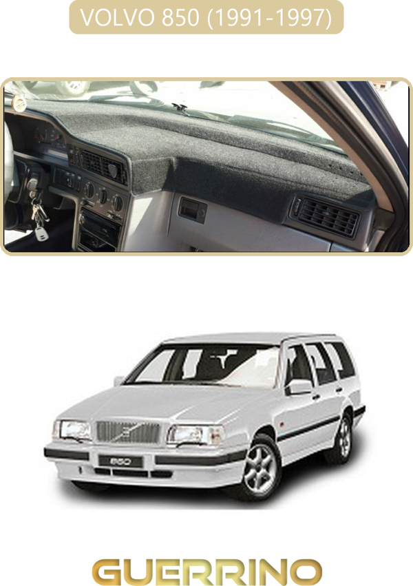 Ett Volvo 850 (1991-1997)Torpido Koruma Halısı Bej Kenar  - Image 1