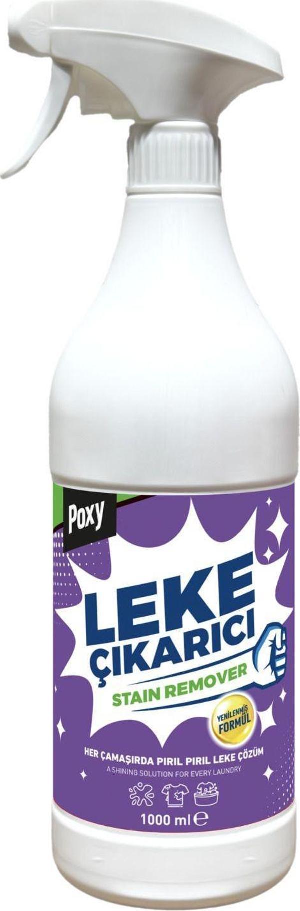 Poxy Leke Çıkarıcı 1 Lt Sprey Bebek Çamaşır Kıyafetleri Konsantre Güçlü Etkili Leke Çözücü - Image 1