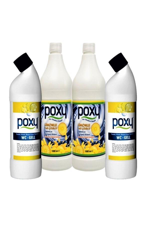 Poxy Limonlu Yağ Çözücü 2 X 1 Lt - Image 1