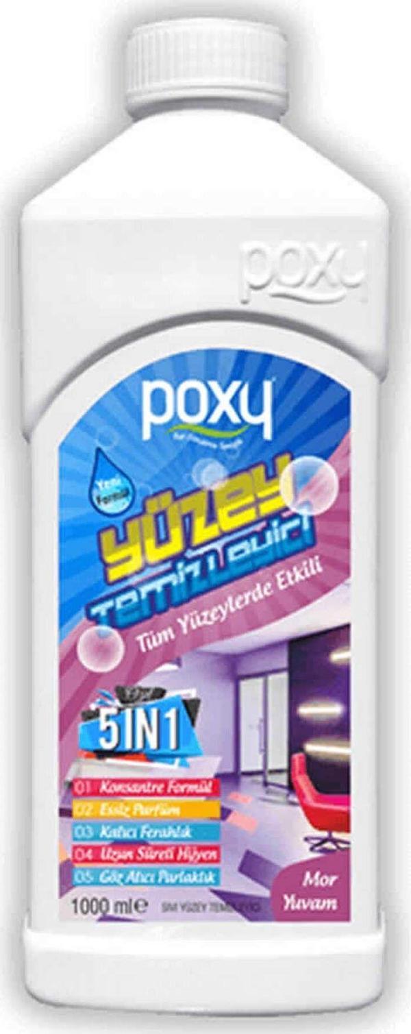 Poxy Yüzey Temizleyici 5 İn 1 Mor Yuvam 1000 Ml - Image 1