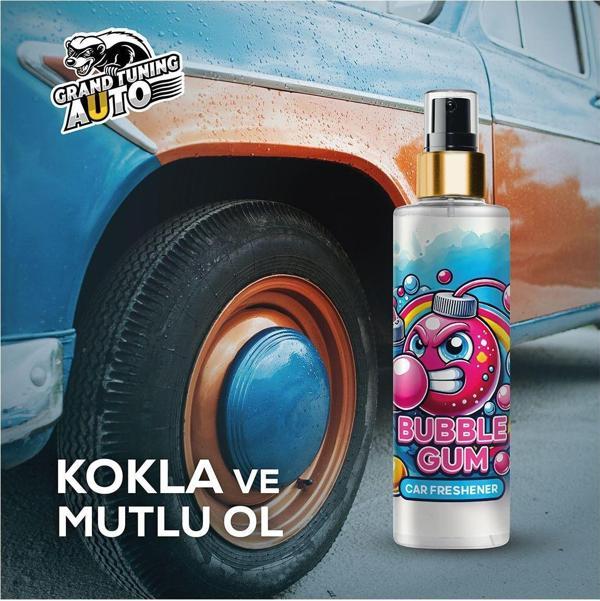 Oto55 Bubble Gum Sakız Kokulu Oto Parfümü  Enerjik Ve Eğlenceli 1 Adet - Image 1