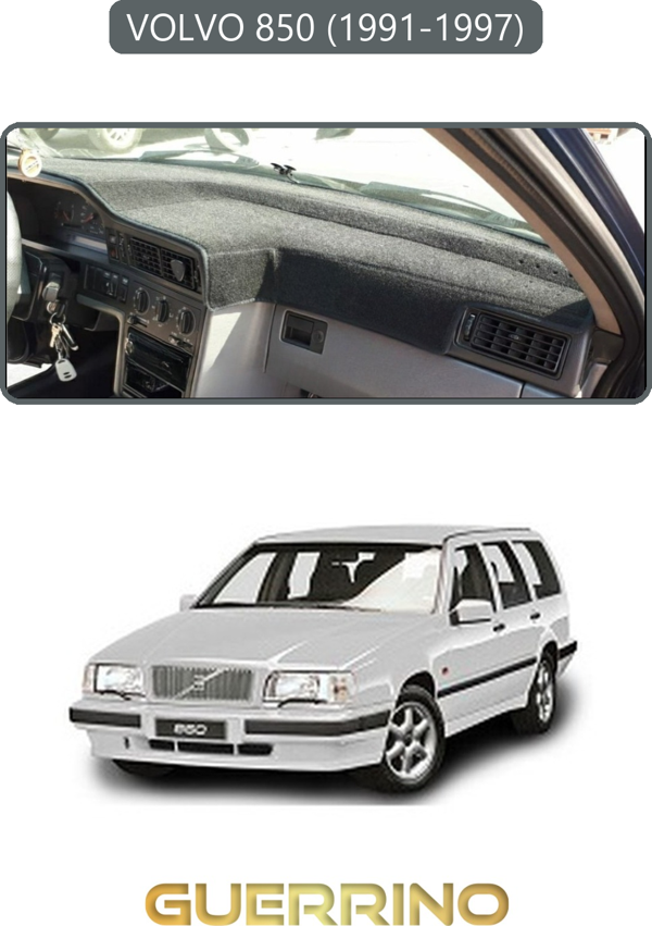 Ett Volvo 850 (1991-1997)Torpido Koruma Halısı Gri Kenar  - Image 1