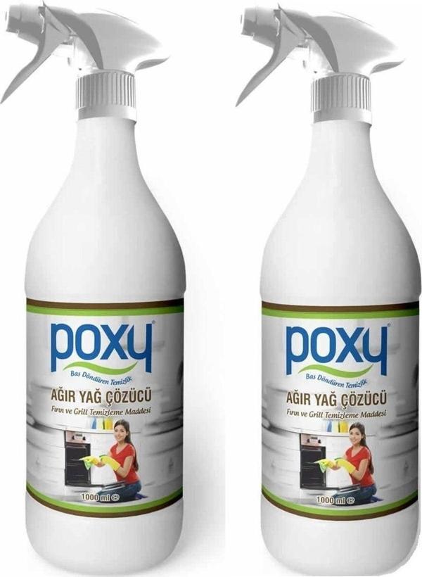 Poxy Ağır Yağ Çözücü 1 Kg 2'Li Set - Image 1