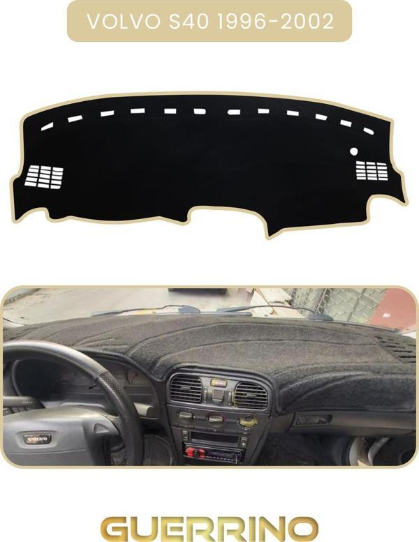 Ett Volvo S40 (1996-2002)Torpido Koruma Halısı Bej Kenar  - Image 1