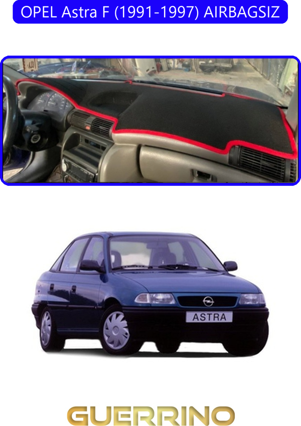 Ett Opel Astra F 1991-1997 Aırbagsıztorpido Koruma Halısı Mavi Kenar  - Image 1
