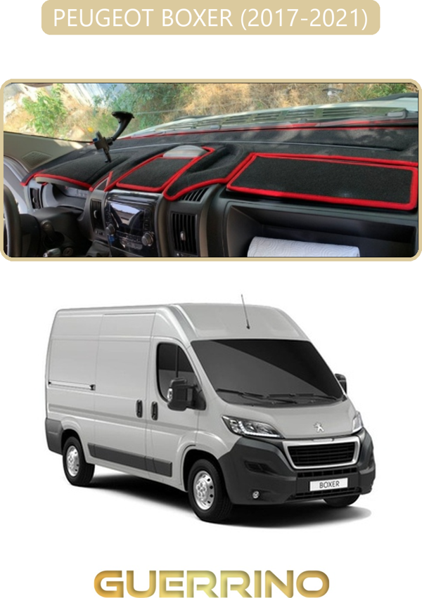 Ett Peugeot Boxer 2017 - 2021Torpido Koruma Halısı Bej Kenar  - Image 1