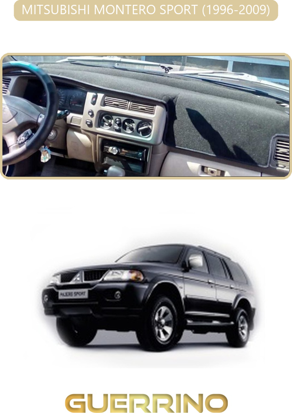 Ett Mıtsubıshı Montero Sport 1996-2009Torpido Koruma Halısı Bej Kenar  - Image 1