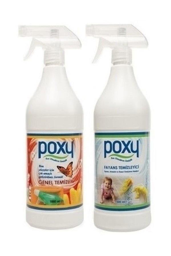 Poxy Genel Temizlik 1 Kg & Fayans Temizleyici 1 Kg - Image 1