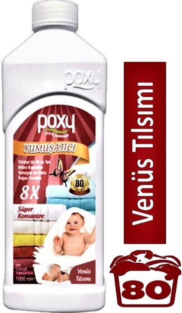 Poxy Süper Konsantre Yumuşatıcı Venüs Tılsımı 1000 Ml - Image 1