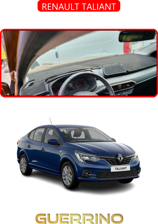 Ett Renault Talıanttorpido Koruma Halısı Kırmızı Kenar  - Image 1